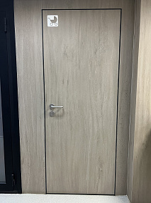 Противопожарная дверь шпон